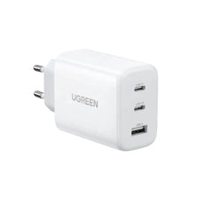 UGREEN 65W Triple Port USB-A + 2*USB-C Smart & Fast Charger for Phones, Tablets, iPads, Laptops & MacBooks -90496