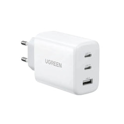 UGREEN 65W Triple Port USB-A + 2*USB-C Smart & Fast Charger for Phones, Tablets, iPads, Laptops & MacBooks -90496