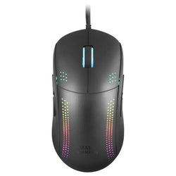 Mars Gaming MMPRO – Gaming Mouse – 32000 DPI – Ultra-Light – RGB – Feather Cable – Ambidextrous – Black