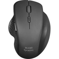 Mars Gaming MMWERGO – Wireless Ergonomic Mouse – 3200 DPI – 2.4GHz – 73g – Kailh Switches – Black