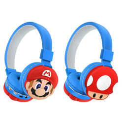Super Mario Wireless Bluetooth Headset – Kids Wireless Headphones