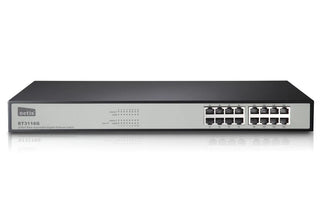 Netis ST3116G – 16-Port Gigabit Ethernet Switch (10/100/1000Mbps) – Desktop/Rack-Mount – Plug & Play