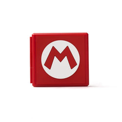 Premium Game Card Holder Mario “M” 12 Slots for Nintendo Switch – Compact Storage Case