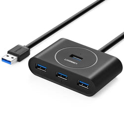 UGREEN USB 3.0 to 4-Port USB 3.0 Hub with Power Port -20291