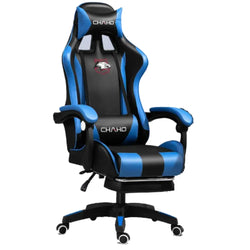 Chaho ESports Budget Gaming Chair with High Back Ergonomic Design, Adjustable Height, 360° Swivel, PU Leather Finish and Comfortable Cushion Support for Long Gaming Sessions