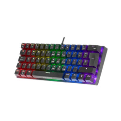 Mars Gaming MK60BUS – Mechanical Keyboard – 60% Compact – FRGB Chroma – Anti-Dust Blue Switches – US Layout – Black