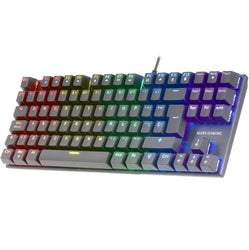 Mars Gaming MK80BRUS – Mechanical TKL RGB Gaming Keyboard – Brown Switch – Compact – Black