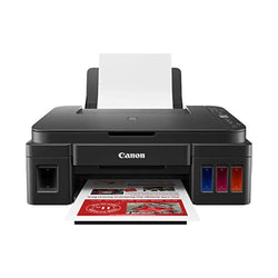 Canon PIXMA G3410 (2315C009) – Ink Tank 3-in-1 Printer, Print / Scan / Copy – 8.8ppm Black / 5ppm Color, 4800dpi – Wireless / USB