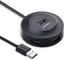 UGREEN USB 2.0 to 4-Port USB 2.0 Hub with Power Port -20277