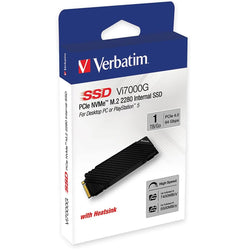 Verbatim Vi7000G NVMe M.2 Internal SSD PCIe Gen 4 for Gaming PC and PS5
