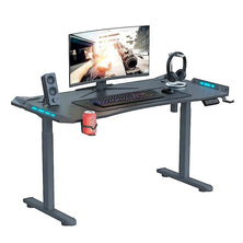 AY Ergonomic Electric Height Adjustable RGB Gaming Sit Stand Desk 120cm / 140cm