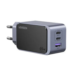 UGREEN 65W GaN Tech Chip, Triple Port Charger for Phones, Tablets, iPads, Laptops & MacBooks -35042