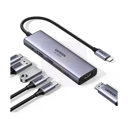 UGREEN 6-in-1 USB-C HUB Docking Station with HDMI & Power Port -35999