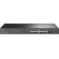 TP-Link TL-SG2218P – Omada 18-Port Gigabit Smart Switch, 16-Port PoE+ (150W) with 2× Gigabit SFP Slots, Rackmount, Centralized Cloud Management