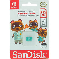 SanDisk 512GB microSDXC Memory Card – Licensed for Nintendo Switch