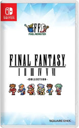 Final Fantasy I–IV Pixel Remaster Collection for Nintendo Switch – Classic JRPG Bundle