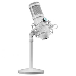 Mars Gaming MMICXW – Mmicx Pro Studio Microphone – Dual Condenser – 96kHz – USB – White