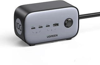 UGREEN 100W DigiNest Pro Power Strip, 4 Ports Charger for Phones, Tablets, iPads, Laptops & MacBooks -60167