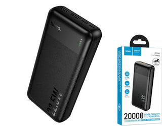 Hoco J159A 20000 mAh Power Bank – Fast Charging Portable Battery with Dual USB and Type‑C Outputs, LED Battery Indicator