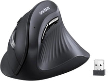 UGREEN Vertical Bluetooth & Silent Wireless Mouse – 4000 DPI, Connect & Switch Up to 3 Devices -25444