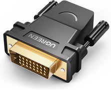 UGREEN Full HD DVI (24+1) Male to HDMI Female Adapter – Bi-Directional Video Transmission -20124