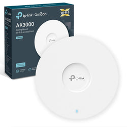TP-Link EAP650 – Wireless Access Point AX3000 Ceiling Mount WiFi 6 Gigabit Access Point, Centralized Cloud Management
