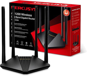 Mercusys MR30G – Wireless Router AC1200 Dual Band Gigabit with 4 Antennas