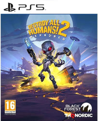 Destroy All Humans! 2: Reprobed – PS5 Game – Action Adventure / Open-World Sci-Fi Comedy