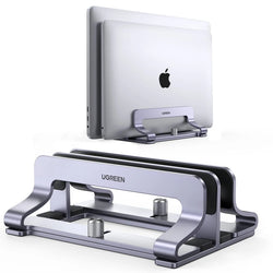 UGREEN Dual Slot Aluminum Alloy Vertical Laptop Stand -60643
