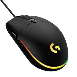 Logitech G102 LIGHTSYNC Wired Gaming Mouse - Black