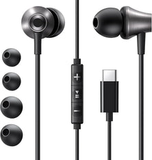 UGREEN USB-C Earphone with Microphone and Volume Control, Noise Isolation, Powerful Bass -35754