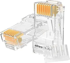 UGREEN Cat6 RJ45 Unshielded Ethernet Connector – Set of 100pcs Crystal Head RJ45 -60558 (PACK OF 100)