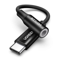 UGREEN USB-C Male to 3.5MM Female Audio Adapter, 24bit/96kHz HiFi DAC Sound Quality -50631