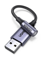 UGREEN USB External Sound Card – USB to 3.5mm Female Jack Audio Adapter -30757