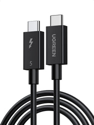 UGREEN Intel Certified Thunderbolt 5 USB-C Male to Male Cable – 240W, 120Gbps Data Transfer, 16K Display Support -45996