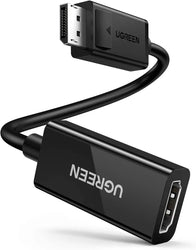 UGREEN 4K DisplayPort Male to HDMI Female Converter – High-Speed Video & Audio Transmission -70694