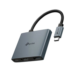 TP-Link UH3020C – USB Type-C to 1×HDMI 4K@60Hz + 1×USB-C PD 100W + 1×USB Type-A 5Gbps Adapter