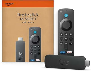 Amazon Fire TV Stick 4K Select Streaming Media Player – 8GB Storage, Wi-Fi 5, 4K Ultra HD, Alexa Voice Remote
