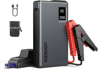 UGREEN Car Battery Jump Starter – 1000A, 12000mAh Portable Power Bank with Smart  LED Light 35977
