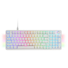 Mars Gaming MKPROWYUS – Mechanical Keyboard – Full-Size Hot-Swappable – RGB – QuietCore Silent Yellow Switches – White