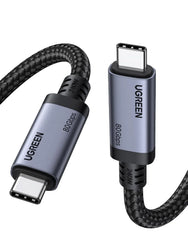 UGREEN Ultra High-Speed 240W Thunderbolt 4 USB-C Cable – 80Gbps Data Transfer, 16K Display Support -65383