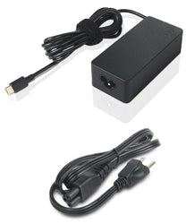 Lenovo 65W Standard AC Adapter 4X20M26272 – USB Type-C Laptop Charger, 65W Power Output, EU Plug, Black