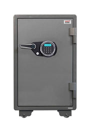 Safeguard FP5204E – Fireproof Safe 108 Kg, 1 Shelf + 1 Drawer, Touch Digital & Fingerprint Lock with Wheels
