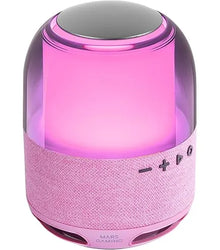 Mars Gaming MSFLOWP – Bluetooth Speaker – 5.3 – 360° RGB – 15W DeepBass – Pink