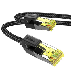 UGREEN RJ45 Cat7 F/FTP Patch Cord Ethernet Cable – With Cotton Braid -80420