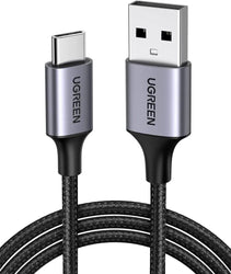 UGREEN USB-A to USB-C Braided Cable, Fast Charge -60126