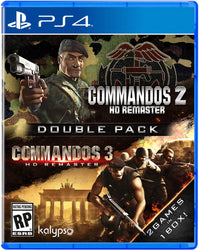 Commandos 2 & 3 HD Remaster Double Pack – PS4 Game – Tactical Strategy Bundle