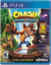 Crash Bandicoot N. Sane Trilogy – PS4 Game – Platformer / Remastered Classic Adventure