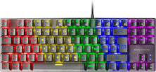 Mars Gaming MK80BUS – Mechanical TKL RGB Gaming Keyboard – Blue Switch – Compact – Black