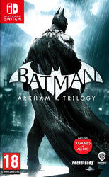 Batman: Arkham Trilogy for Nintendo Switch – Action Adventure Superhero Bundle